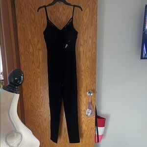 Lucen by Nikibiki Chic Black Lace Jumpsuit/Catsuit.